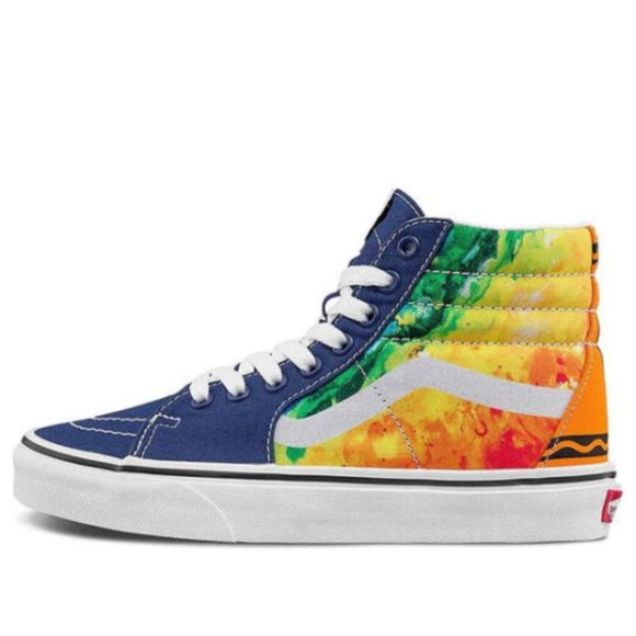 Vans Boy's SK8 Hi CrayolaMashup Melt VNOA5JMJARS NEW with TAGS
